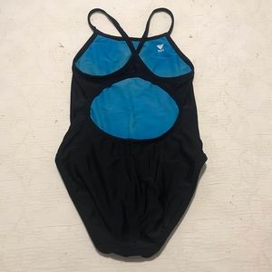 TYR cutout black swimsuit